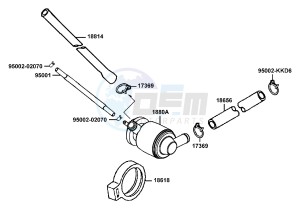 VITALITY 50 drawing Air Cleaner Second