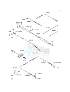 KAF 620 G [MULE 3000] (G6F-G8F) G8F drawing CABLES