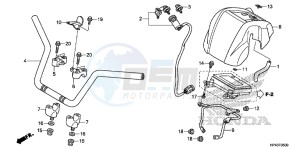 TRX420TED TRX420 Europe Direct - (ED) drawing HANDLE PIPE