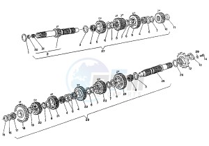 ELEPHANT 900 drawing GEAR BOX