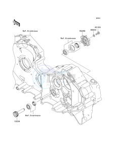 VN 2000 D [VULCAN 2000 LIMITED] (6F) D6F drawing WATER PUMP