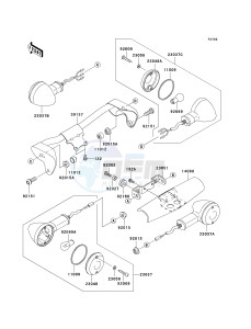 VN 1500 N [VULCAN 1500 CLASSIC] (N4) N4 drawing TURN SIGNALS