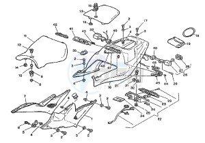 MITO EV 6 MARCE 125 drawing REAR BODY