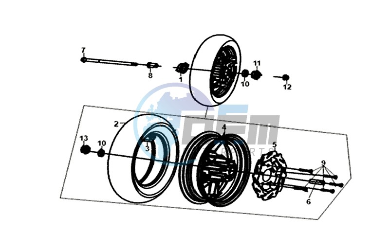 FRONT WHEEL