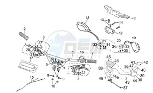 Quasar 50-100 drawing Handlebar