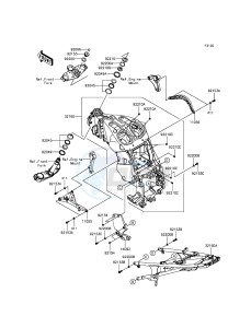 1400GTR ABS ZG1400EGF FR GB XX (EU ME A(FRICA) drawing Frame