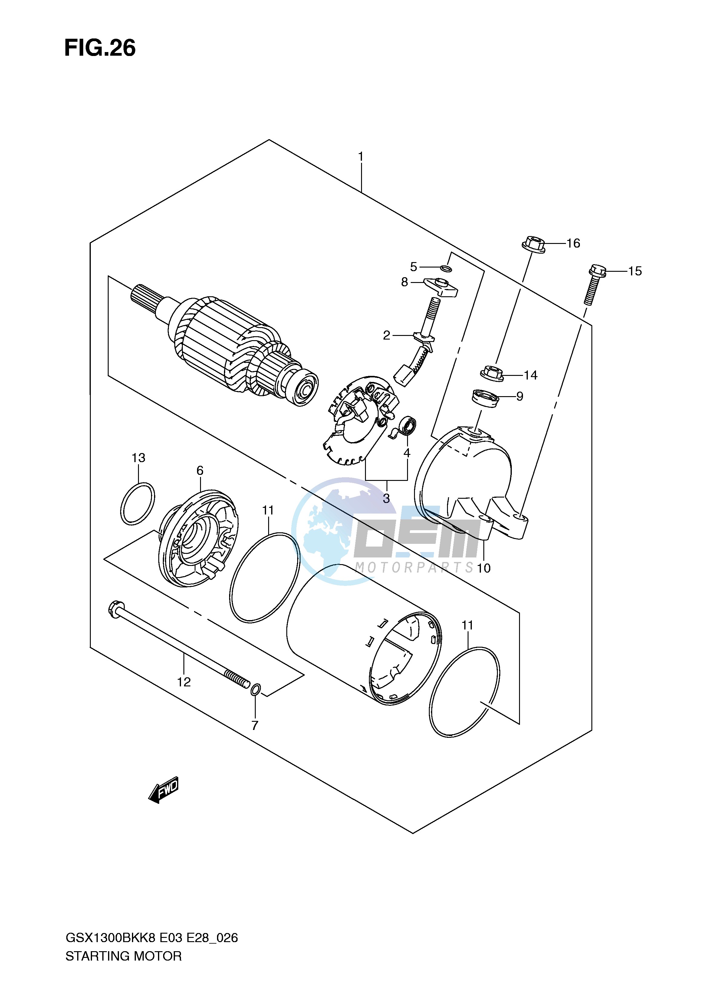 STARTING MOTOR