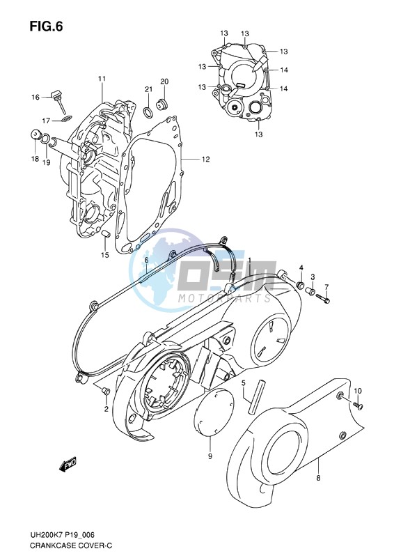 CRANKCASE COVER