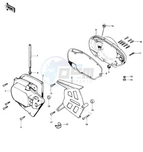 F11 M 250 drawing ENGINE COVERS -- 73 F11M- -