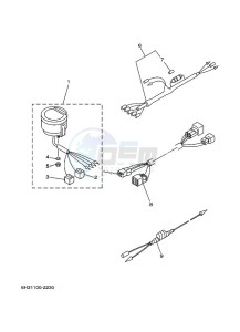 50GETOL drawing SPEEDOMETER