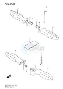 GSX-R1000R EU drawing TURNSIGNAL LAMP