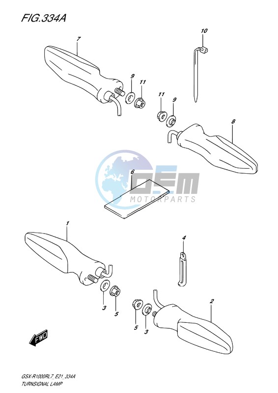 TURNSIGNAL LAMP