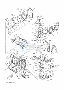 CZD250-A  (B8Y3) drawing LEG SHIELD