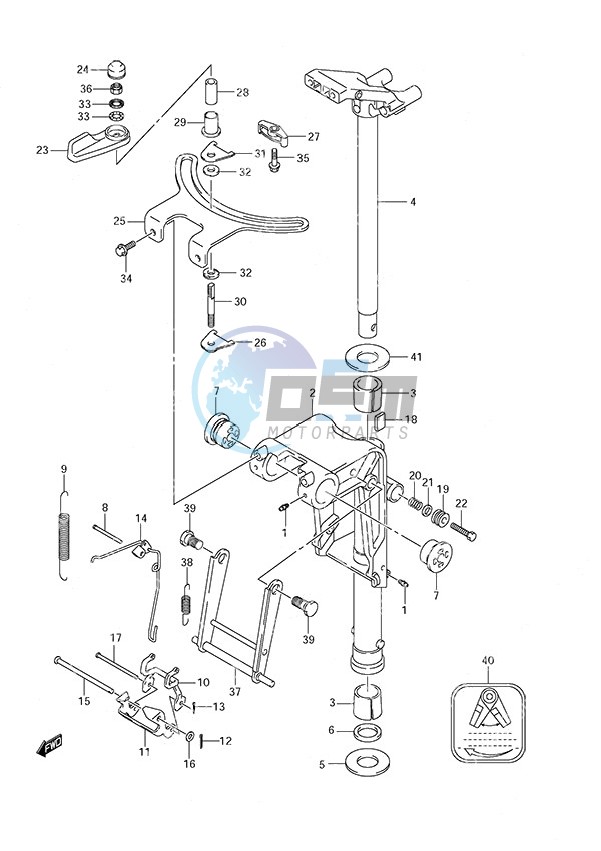 Swivel Bracket - Non-Remote Control