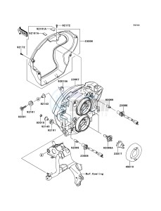 VERSYS KLE650A7F GB XX (EU ME A(FRICA) drawing Headlight(s)