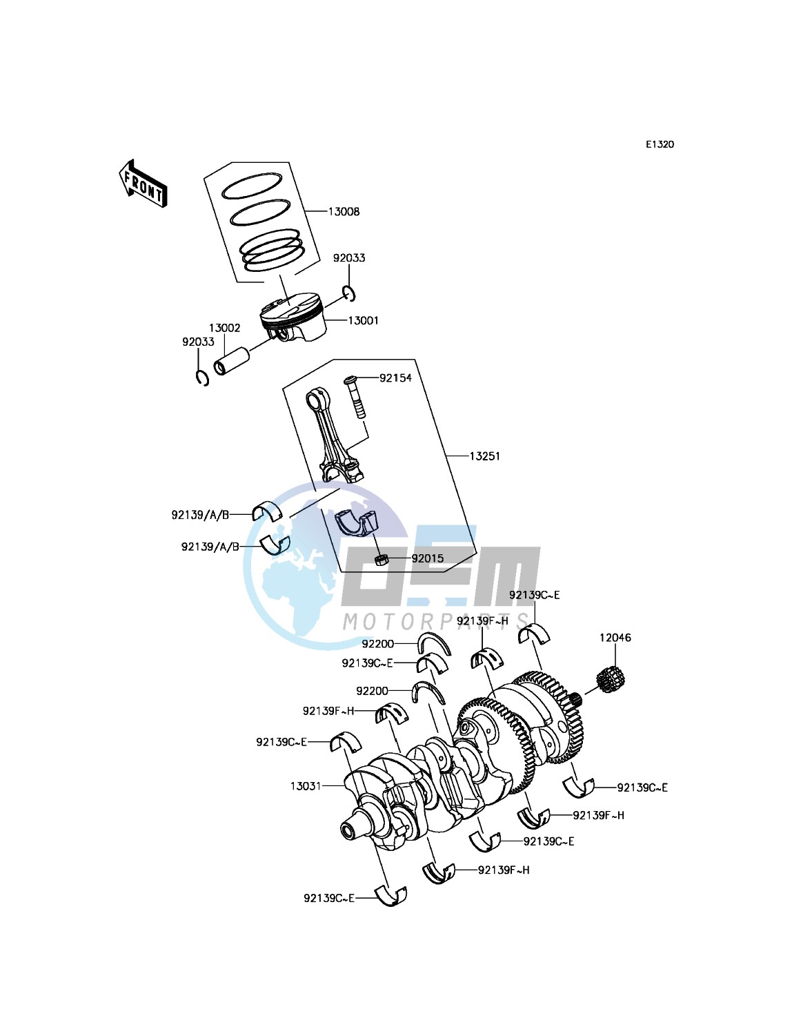 Crankshaft/Piston(s)