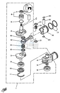 E25A drawing CRANKSHAFT--PISTON