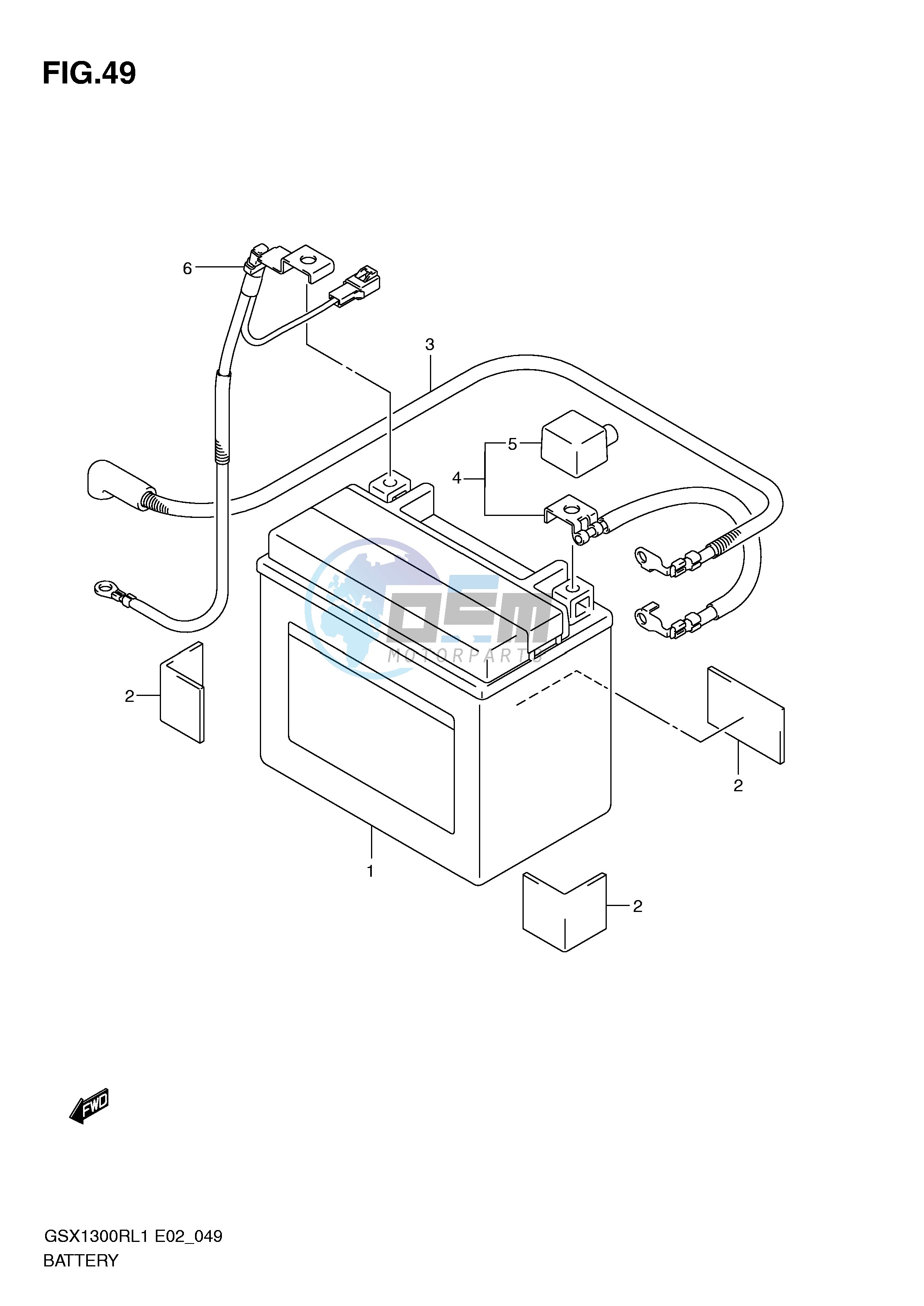 BATTERY (GSX1300RUFL1 E19)