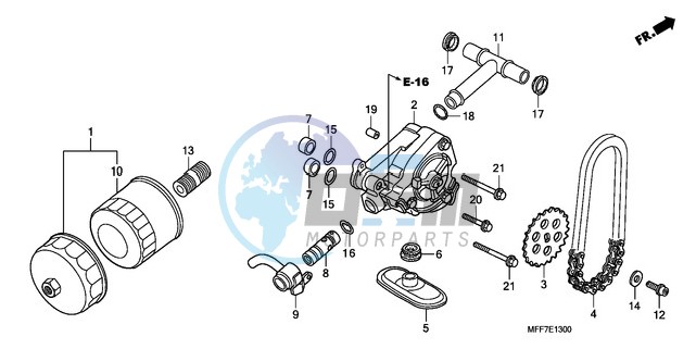 OIL FILTER/OIL PUMP