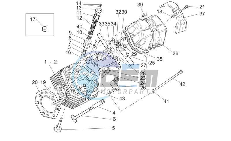 Cylinder head and valves I