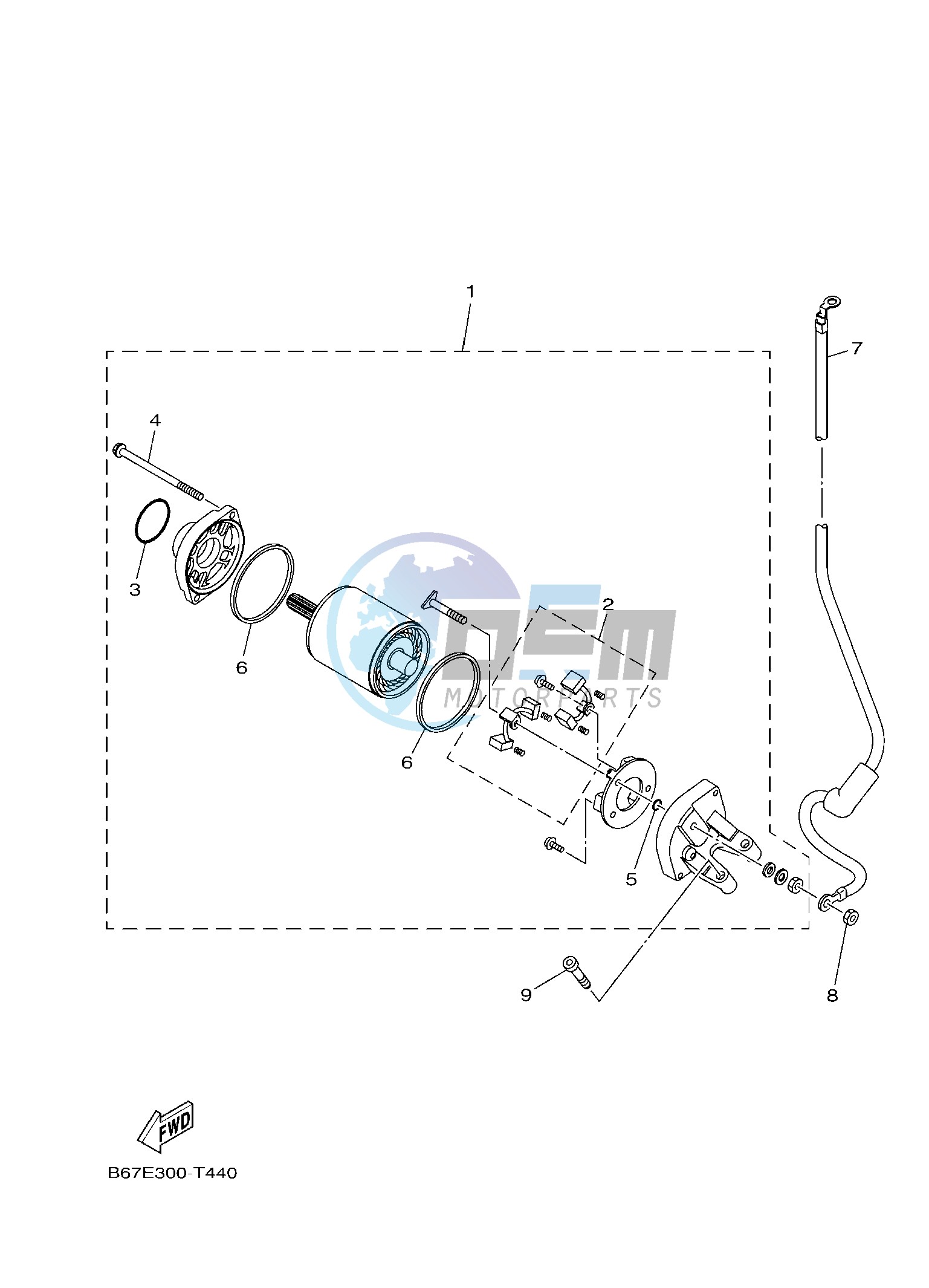 STARTING MOTOR