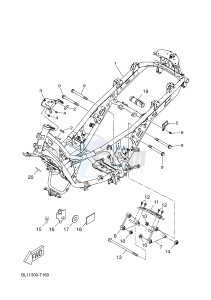 YP400RA EVOLIS 400 ABS (BL12) drawing FRAME