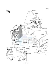 KRF 750 F [TERYX 750 4X4 NRA OUTDOORS] (F8F) C9F drawing WATER PIPE