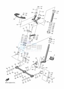 NIKEN GT MXT890D (BFD3) drawing STEERING 2