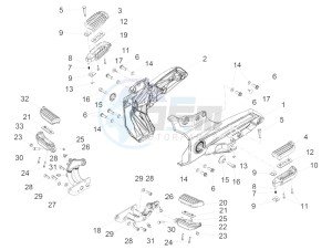 MGX 21 FLYING FORTRESS 1380 USA drawing Foot rests