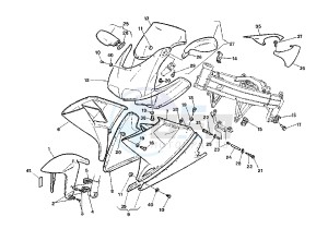 MITO EURO2 125 drawing FRONT BODY