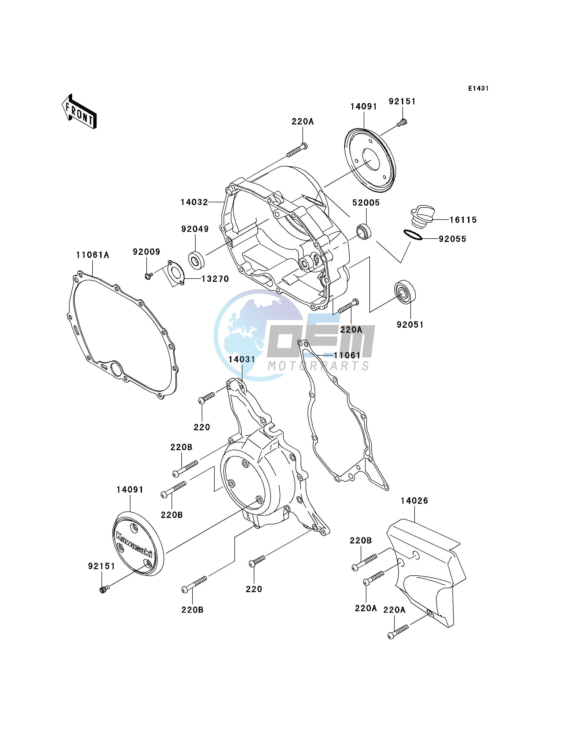 ENGINE COVER-- S- -