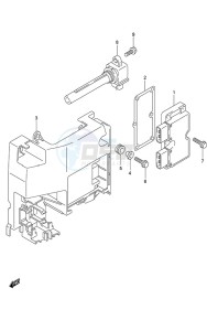 DF 175 drawing Rectifier/Ignition Coil