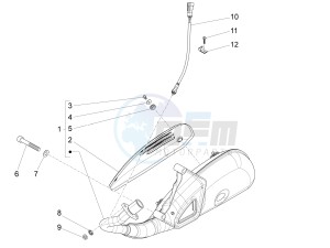 LXV 150 4T 3V E3 (APAC) (CN, RI, VT) drawing Silencer