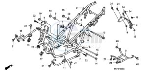 FJS400D9 F / CMF 2F drawing FRAME BODY