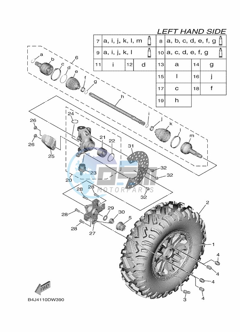 FRONT WHEEL