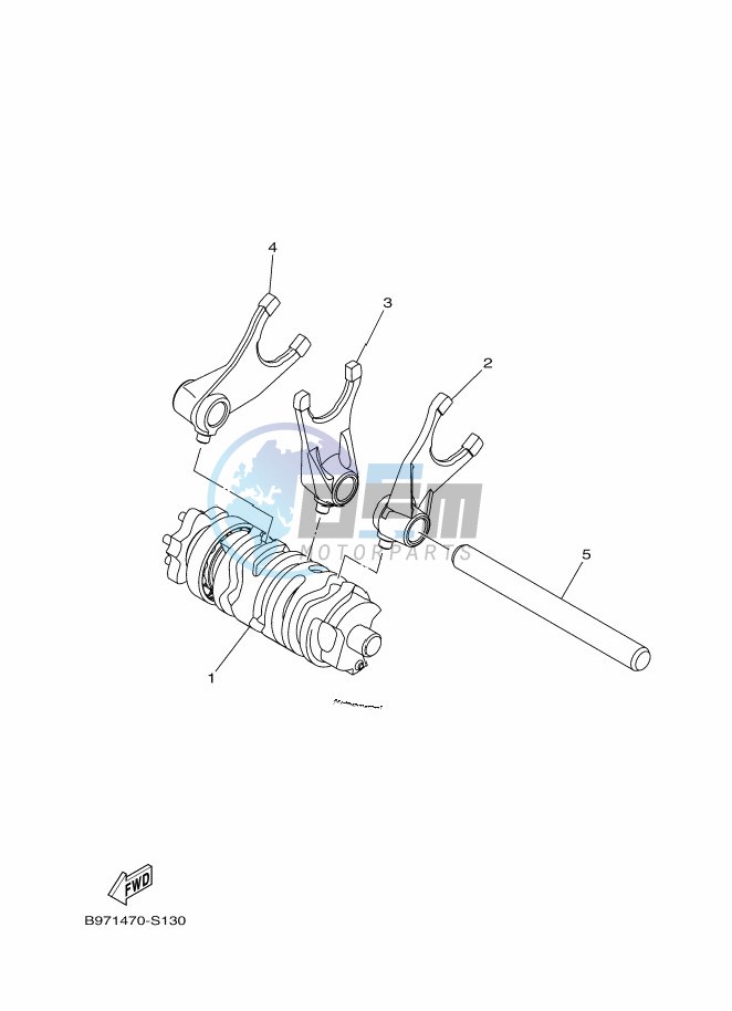 SHIFT CAM & FORK