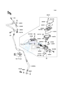 1400GTR_ABS ZG1400CBF FR GB XX (EU ME A(FRICA) drawing Clutch Master Cylinder