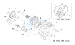 Leonardo 125-150 drawing Transmission