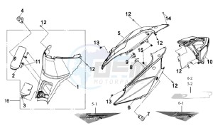 JET SPORT X SR 50 drawing COWLING