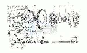 Strada 750 drawing Clutch