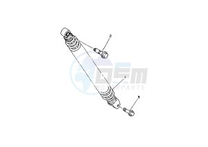 CR Z 50 drawing REAR SHOCK ABSORBER