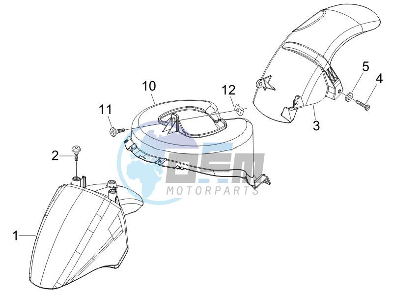 Wheel huosing - Mudguard