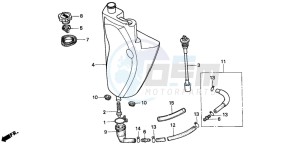 SH75 drawing OIL TANK