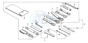 NTV650 drawing TOOLS