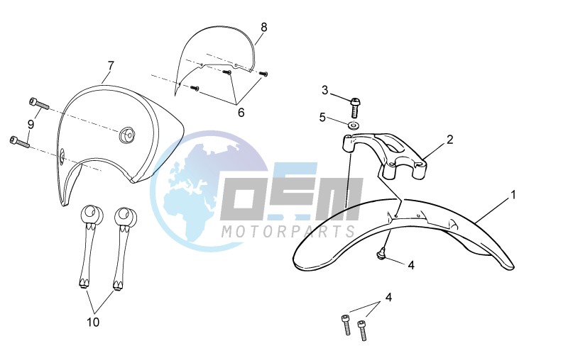 Front body - Front mudguard