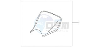 CBR1000RA9 KO / ABS HRC MME drawing E-SEAT