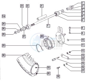 SUPER_TOM_V-K3 50 V-K3 drawing Front wheel