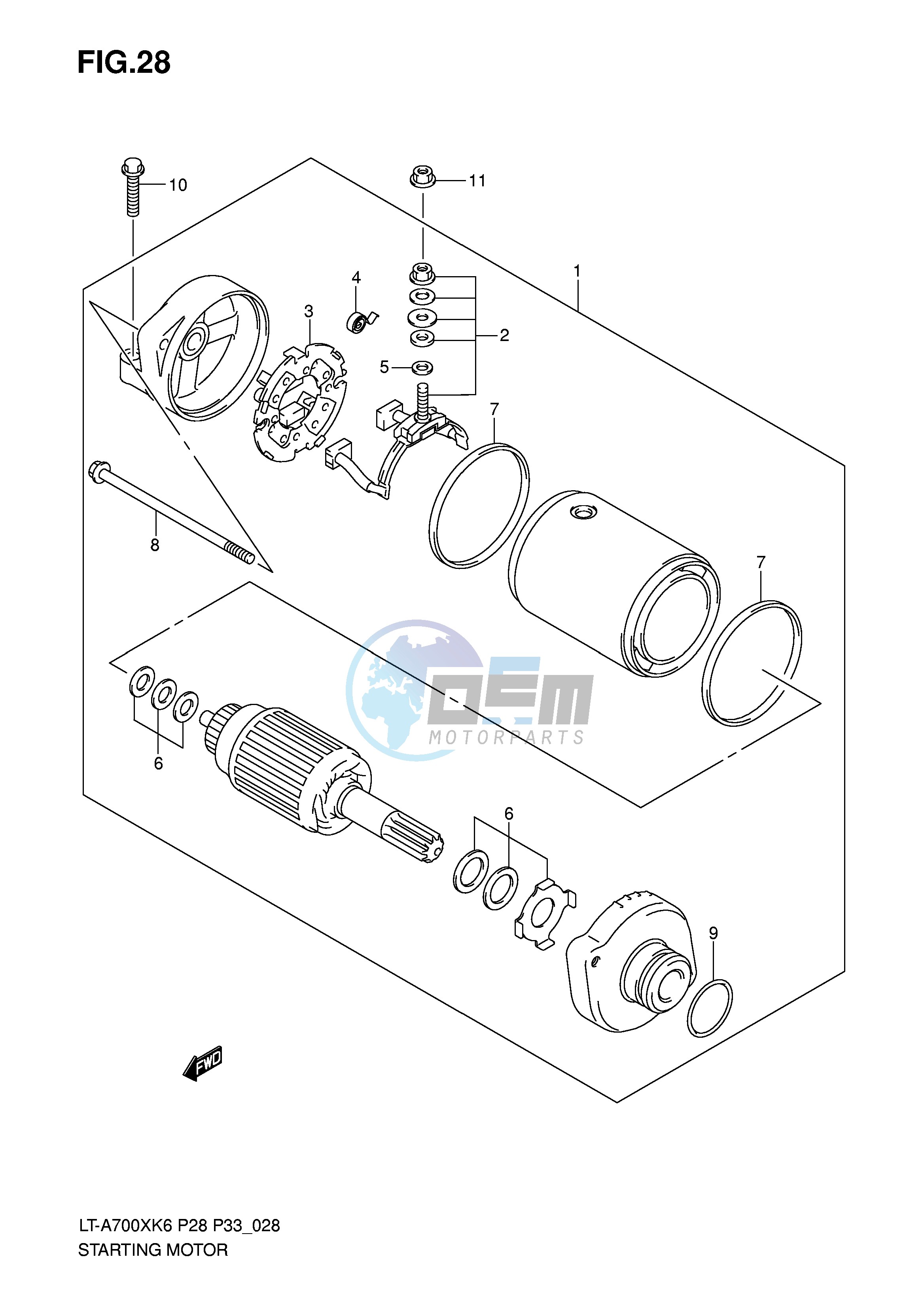 STARTING MOTOR