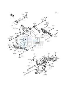 Z800 ZR800CEF UF (UK FA) XX (EU ME A(FRICA) drawing Engine Mount