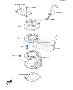 JS 300 B [JS300] (B3) [JS300] drawing CYLINDER HEAD_CYLINDER